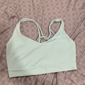 Blue Athleta Bra